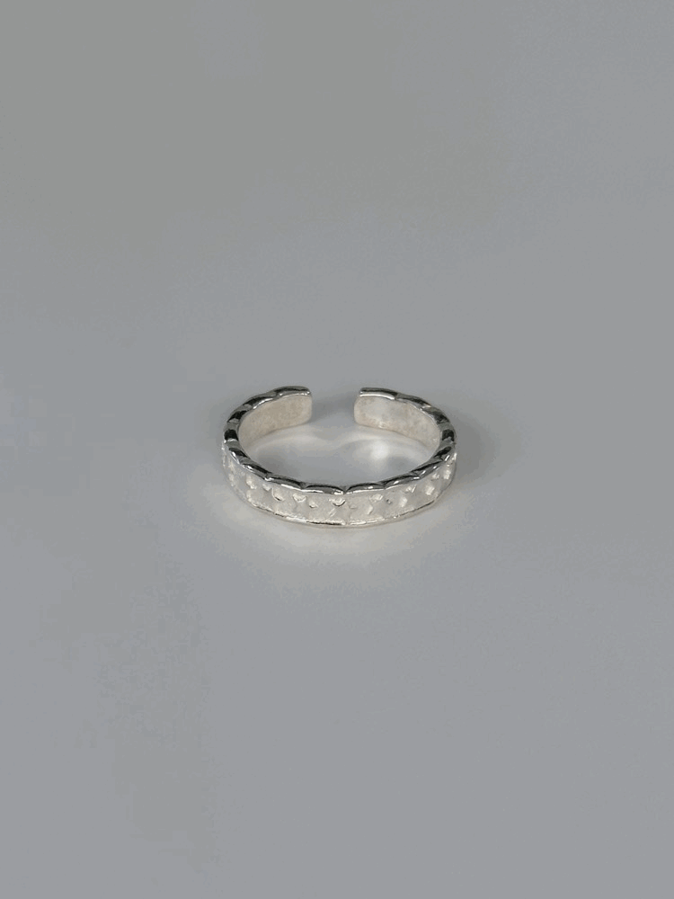 (925silver)Star case ring
